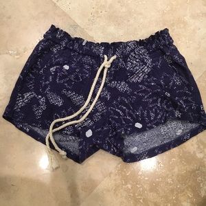 Roxy purple shorts